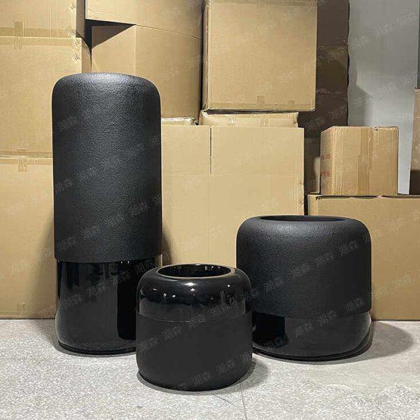 简约现代纯手工制作落地花盆商场酒店造景花器别墅售楼部圆型花缸,家居饰品,花盆,淘宝优惠券,粉丝福利购,淘宝优惠卷