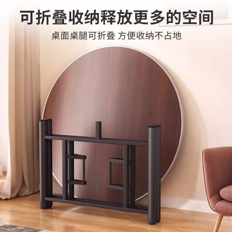 圆桌桌面板家用餐桌面板t圆形桌板小桌板台面板材带转盘单独圆桌