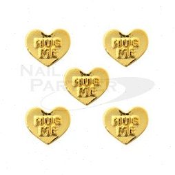 进口Clou 金属饰品 糖果爱心HUG ME