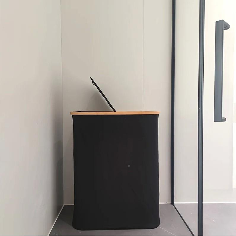 脏衣篮用布纳可折叠收衣物大容量PDD收纳艺筐家防水带盖牛津布收