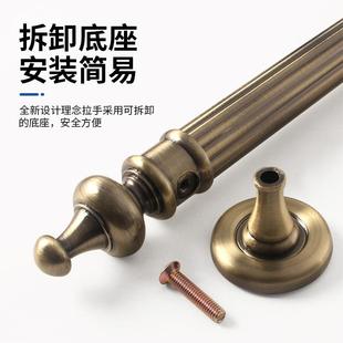 欧式 复古大手把手锌合端金门把手QMZ酒店房门拉高橱门柜衣柜柜门