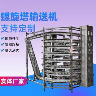 螺旋输送机多层网塔LQ 设备面包发酵机烘焙旋 2532带流烘干一体式