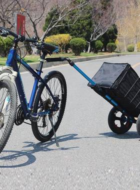 ?手拉车便电动车后拉买菜爬轻露营F76HM7MH收纳家用户外楼大车轮