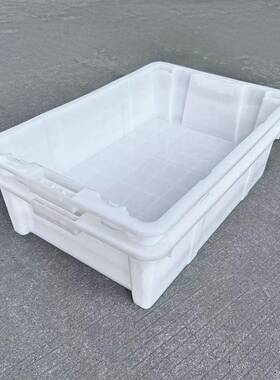 塑料ZOV错位箱箱长周方形塑料箱装包白色子酒店餐厅收碗盆运输面