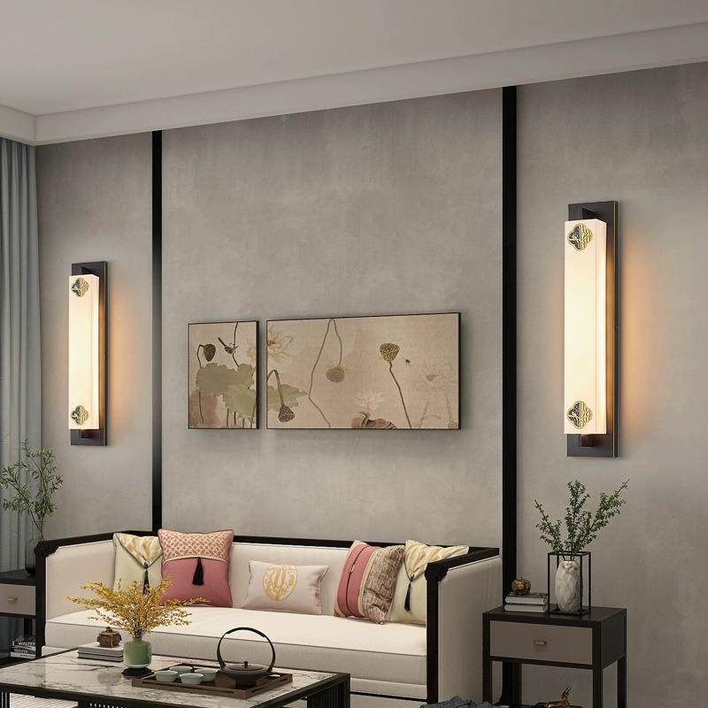 新中式复古壁灯客厅过道卧室主长酒条61440店风餐厅中国背景墙床,家装灯饰光源,壁灯,淘宝优惠券,粉丝福利购,淘宝优惠卷