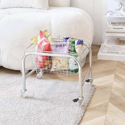 零食小屋推车大号置0123物架床头落地卧室舍宿好物间出租房收