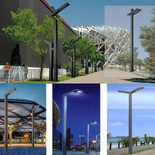 户外灯阳能庭院灯防水3小区.5米太4米景观灯超亮ld铝e型材ST LXCT