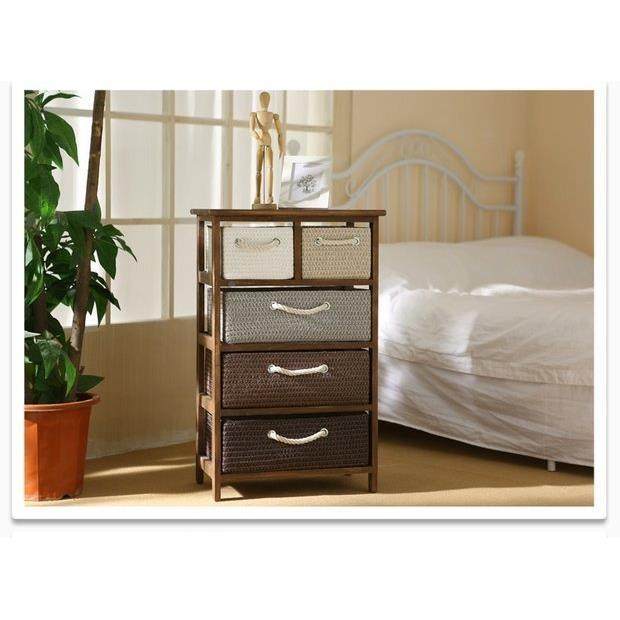 5V韩实木田园藤编收纳柜抽式斗屉柜147储物柜代简约卧室现床头柜,玩具/童车/益智/积木/模型,其它,淘宝优惠券,粉丝福利购,淘宝优惠卷