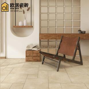 外民宿古堡风莱姆石母瓷24砖防客厅阳台滑地砖庭院户子拼仿古砖复