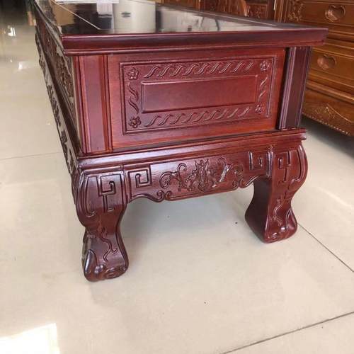 菠萝格411木电视柜中式厅小梨户型客实地柜仿古典雕花储物花色电