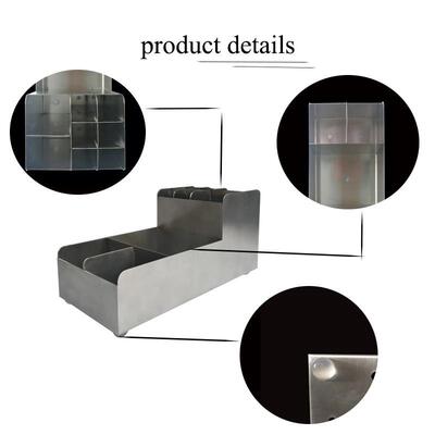 K不MJL00008锈钢多边形纸巾盒创意金属角形纸巾盒多功能八吧酒tv