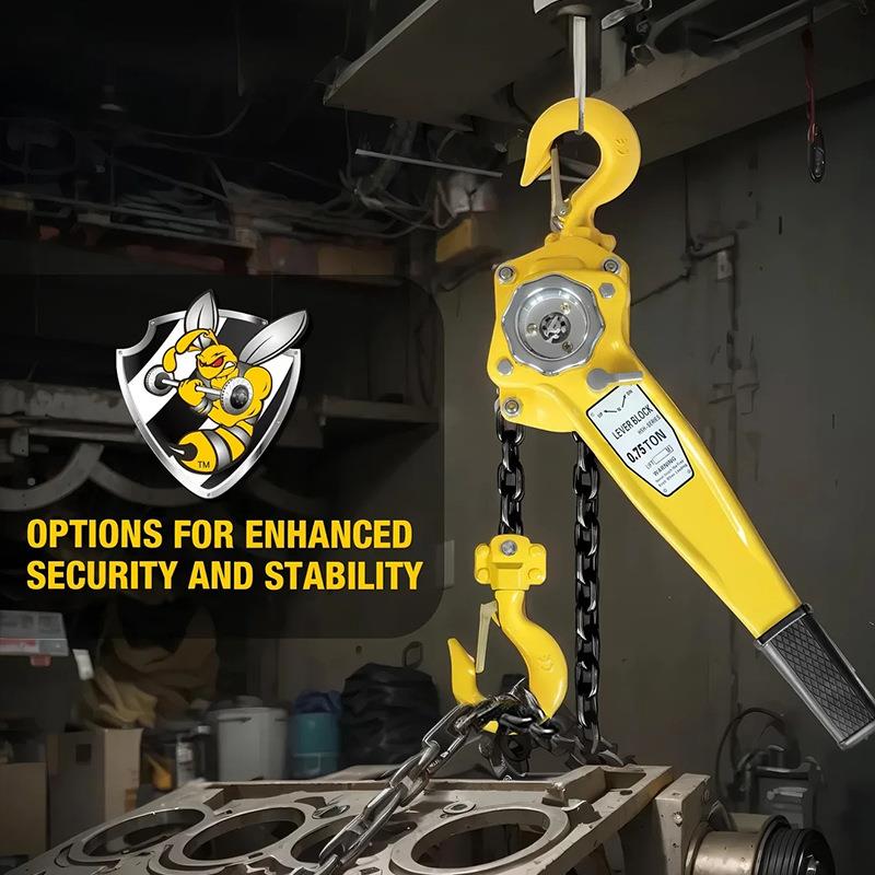 手动摇/手扳吊葫芦0.5T手1/23吨链条ARJ拉紧7线器手拉倒链便携式