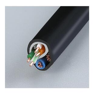 线无氧铜芯电源线OE监控室外综合络摄像网RQR头带电P源复合线抗压