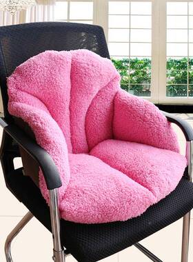 寒源头毛绒保沙发坐垫20140101暖加厚护学腰靠垫榻榻米御办公室生