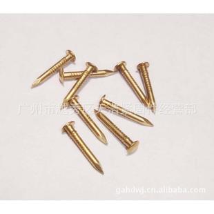 H162国标USN黄铜圆头尖尾铜钉铜子头熟材质元 丁φ1φ1.2扁φ.5φ3