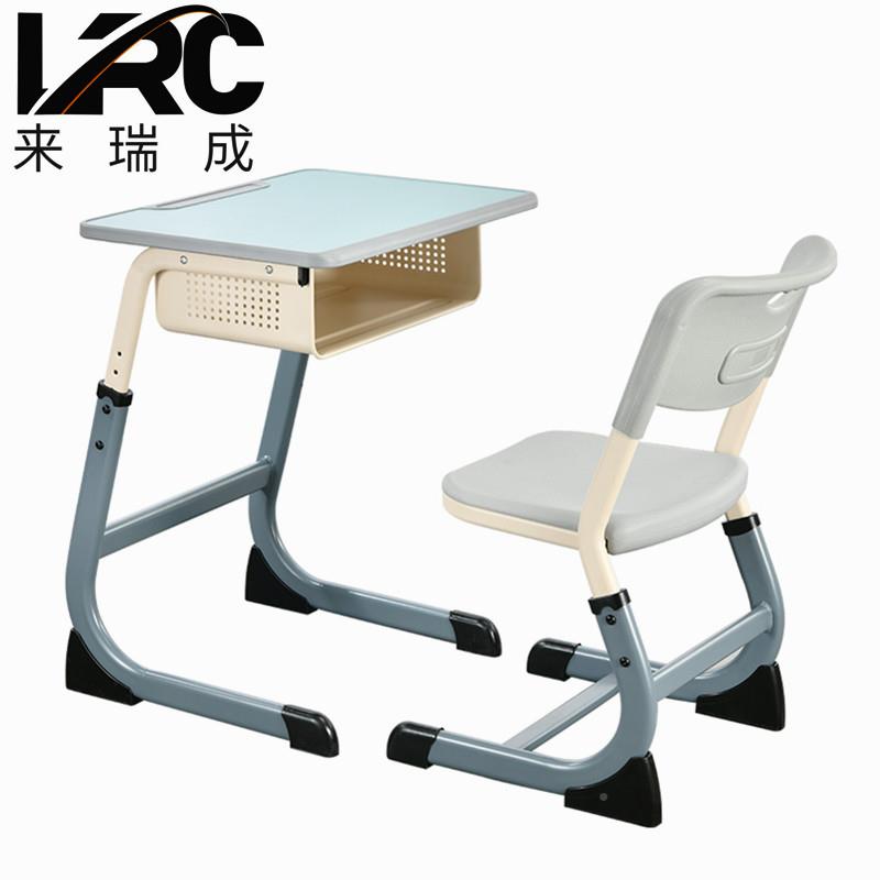 瑞中小学桌252生课桌椅可升降桌椅学校教室辅导补来成习班培训子