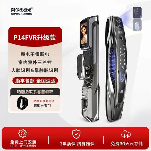 智能锁全自动人脸识别掌
