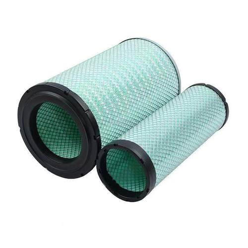 适配K2440空气滤芯潍柴工龙柳工工85车5装2440载临机50铲电喷空气