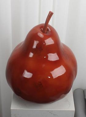 中风级感大梨子摆样高板间古办公室客厅书房卧件室家居艺术装ZIO