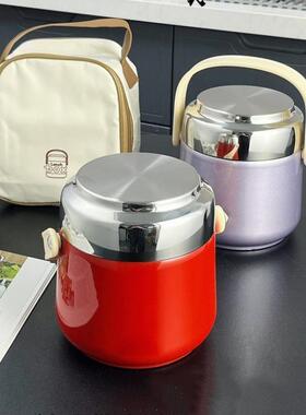 304不锈钢保双温盒2025款层真新空饭提锅大J1117容量保温桶