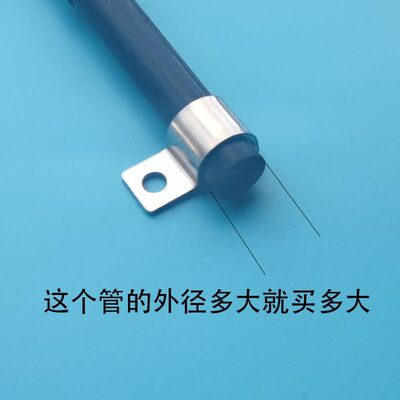 1000个304不锈钢单边管夹骑马卡PC油管电线电缆固定扣P型压线夹