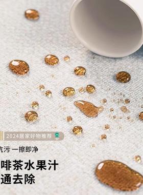 免地毯qr240801客厅理卧室025新款床边免洗可擦房间轻奢高级感打