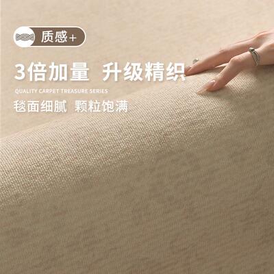 地毯客厅中古风新款复古qr12925脏耐卧室床毯防边水污百搭防沙发