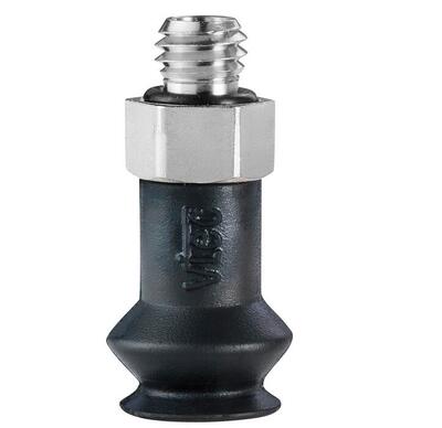 正品韩国VTEC VMECA VB8-M5M黑色防静电吸盘 M5外螺纹接头