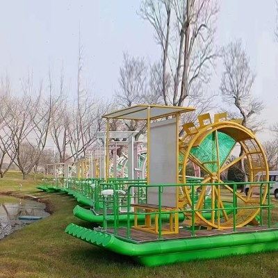 网红户外水上脚踏船无动力游乐景区公园互动玻璃钢观光游船自行车,户外/登山/野营/旅行用品,其他,淘宝优惠券,粉丝福利购,淘宝优惠卷