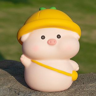 大号卡通猪猪仔存钱罐可爱生肖生日礼物儿童防摔储蓄罐摆送给孩子