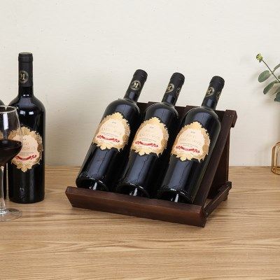 简约红酒架折叠欧式家用客厅酒柜装饰葡萄酒架摆件酒瓶实木展示架,收纳整理,红酒架,淘宝优惠券,粉丝福利购,淘宝优惠卷