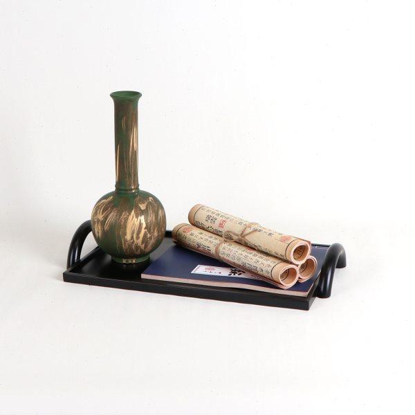 现新中式黑色托盘摆件茶室客厅创意家居饰品样板房餐桌茶几软装,饰品/流行首饰/时尚饰品新,摆件,淘宝优惠券,粉丝福利购,淘宝优惠卷