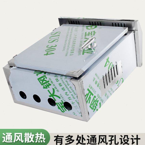 304不锈钢监控抱箍箱防水箱户外防雨配电箱电气控制柜汽车充电箱,电子/电工,配电控制柜/控制箱,淘宝优惠券,粉丝福利购,淘宝优惠卷