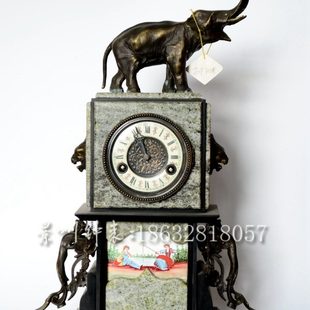 欧式复古座钟 台式钟表 机械闹钟 钟表古典老式 报时座钟 台钟
