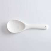 米饭铲瓷铲好清洗 陶瓷饭勺电饭锅饭铲子米饭勺 纯白色骨瓷米饭铲