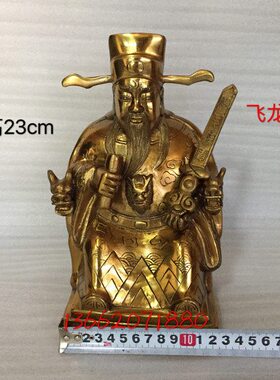 飞龙纯铜包青天包拯包公铜像青天大人铜像家居摆件