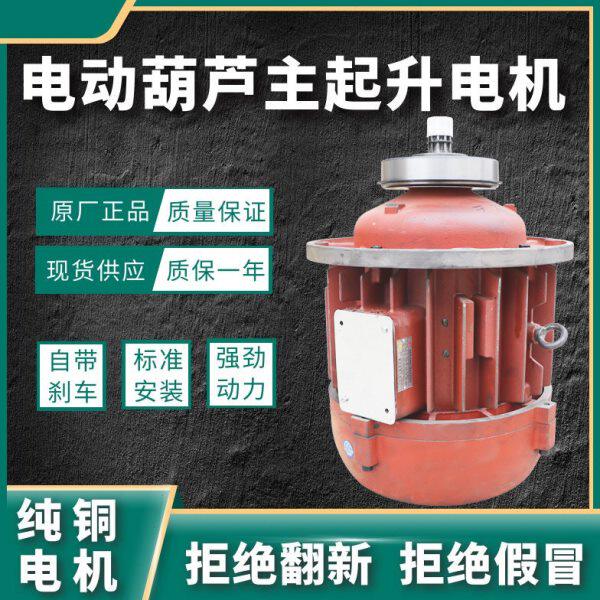 南京特种电机公司江陵10吨电动葫芦纯铜ZD151-4 13KW锥形转子电机