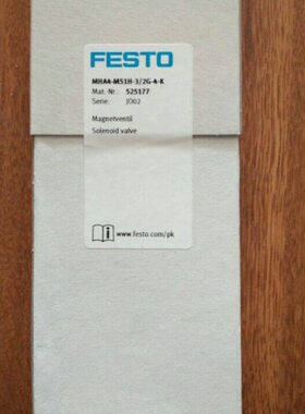 现货销售德国FESTO 电磁阀 MHA4-MS1H-3/2G-4-K 525177 全新原装