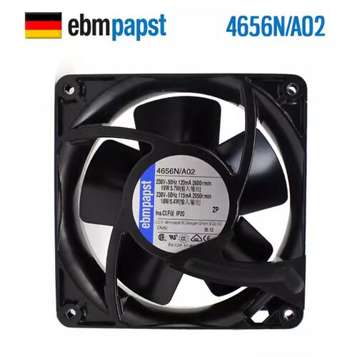 ebmpapst原装正品 4656N/A02 12038 230V 19/18W全金属交流风机
