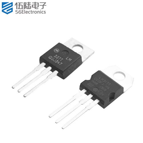 三端可调稳压LM317 LM337 TO-220封装 稳压器 +1.25-37V 直插