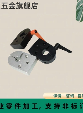 DPQK大型数字式位置显示器用夹板快速固定 防旋转丝杆夹板 LKF11