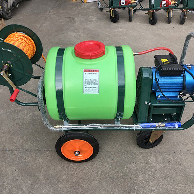 160L升手推高压喷雾器2.2KW 铜线220V电机26型三缸柱塞泵农用打药