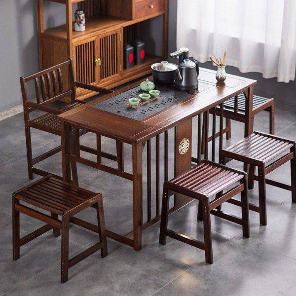 阳台公室茶桌小型家用桌椅组合烧水壶一体全套实木新中式湿炮台,商业/办公家具,茶台/茶桌,淘宝优惠券,粉丝福利购,淘宝优惠卷