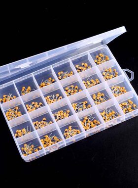 电子元件包 独石电容包 盒装 24种常用 共480只 10pf-1uf 101/683