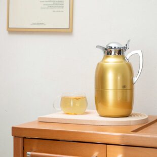 德国Alfi 黑钻镀铬保温壶保温瓶热水瓶热水壶水壶 1-1.5升