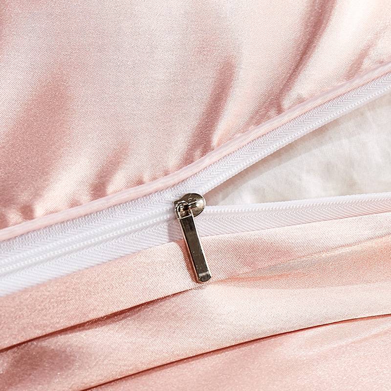 轻奢真丝被套裸睡桑蚕丝绸缎被罩2m2.3m米单双人丝滑蚕丝被套单件