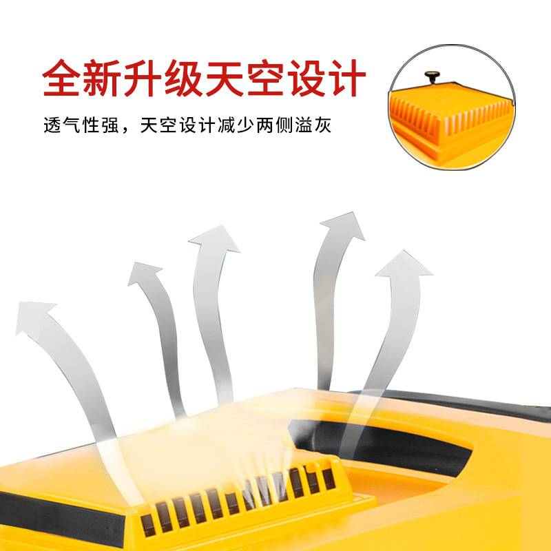 合美HM980智能手推扫地机工业商用无动力工厂车间马路粉尘清扫车