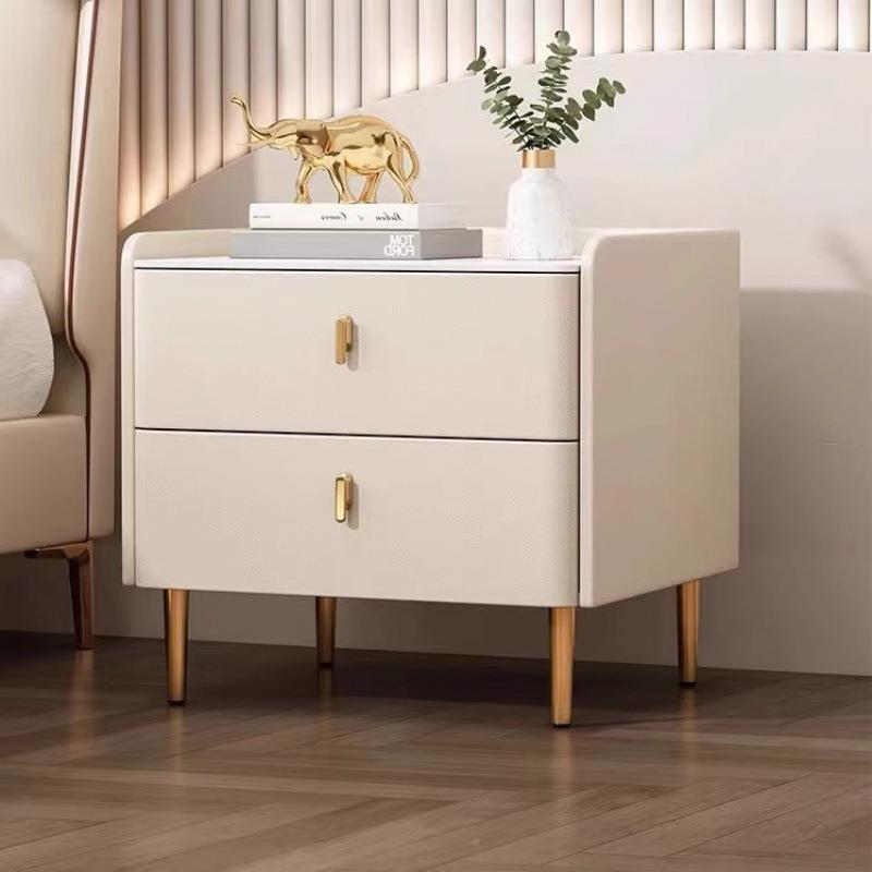 实纳木床头柜2025室新款约简轻奢感家用卧小型床XJE头收柜