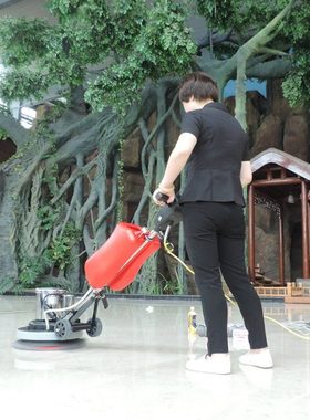 翻新机水磨石大理石地面清洗晶面打磨抛光机酒店地面洗地FJC1052
