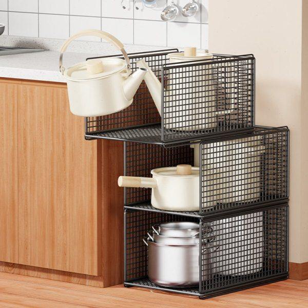 厨房多功能家用整理收纳杂物架微波炉烤箱放置架锅具碗盆储物架,厨房/烹饪用具,微波炉置物架,淘宝优惠券,粉丝福利购,淘宝优惠卷